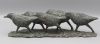barbara de clercq  rennende strandlopertjes  brons  40x10x10 cm. e. 2200 00     137