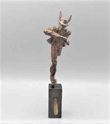mercurius  brons  x 5x18cm  semi unicum  850 00   1344