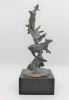 marina v.d. kooi  lentedans  brons x10x12 cm. e. 700 00  4  1630