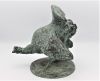 panthaleon  korhoender  haan  brons x21x22 cm.  2100 00  8 2184