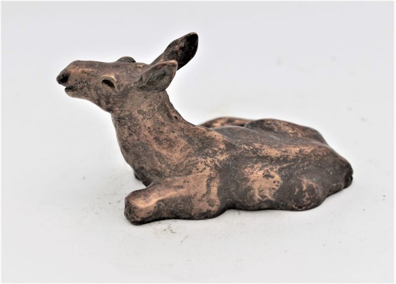 fiona zondervan  jonge eland  brons   x8x12  cm. 450 00  4 2251