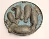 barbara de clercq  grote bak nijlpaarden  brons  5x45x45  cm. 3000 00  3 2410