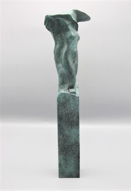 eppe de haan  unitas ii  brons  oplage  hoog 30 cm. 1750 00  1    340