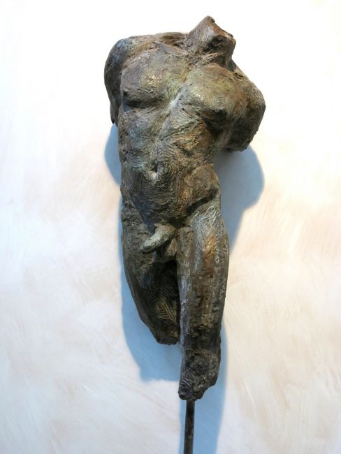 3 fauno  brons  nr van 4   h 62 cm  9500 euro incl houten sokkel 3189