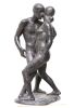 AMIRAN DJANASHVILI    Stel  brons x22x24 cm. 3000 00  6 3446