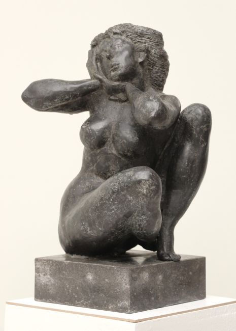 AMIRAN DJANASHVILI  Coquette  brons x22x23 cm. 2600 00  1 3449