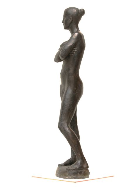 AMIRAN DJANASHVILI  Staand naakt A  brons x19x14 cm. 4750 00  3 3475