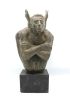 AMIRAN DJANASHVILI Yoga  brons x24x16 cm.    brons  E. 2900 00  1 3425