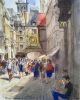 TON VAN STEENBERGEN  Rouen  aquarelx30 cm. 450 00 4009