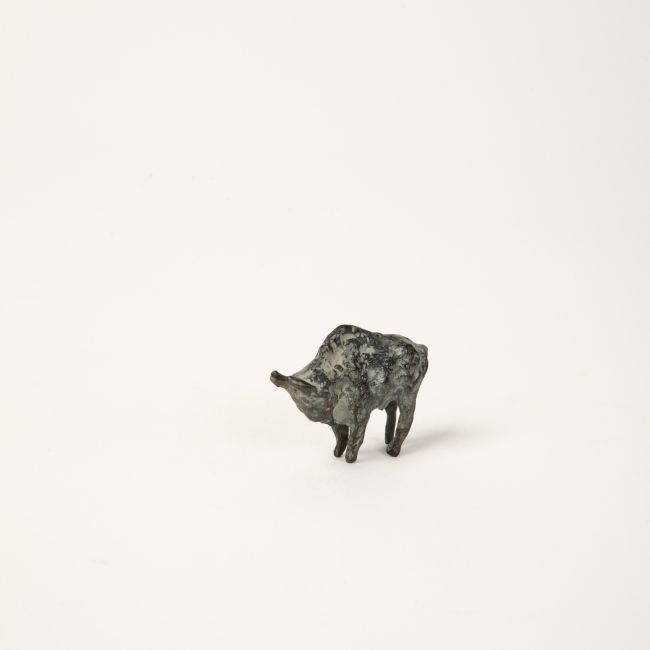 Annette Koek  reisbeeldje bison  hoog 5 cm 4107