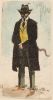 JAN TEUNIS VAN HEININGEN  Frans Kafka  staand  ets ingekleurd  ets x8 cm. 130 00 4521