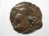 TEUN VAN STAVEREN  Tondo  composiet brons  diam 30 cm  nr 1 van   1.950 euro 5013