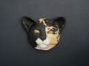 kattekop  lapje  keramisch beeldje  doorsnede  zonder oren cm. 195 00     563