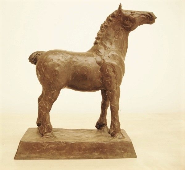 maurice den boer trekpaardje  knol    brons   x 18 cm. e. 950 00.  r  2    kopie  600x551   586