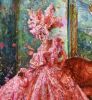 HANNEKE NATEROP  Lavinias kamer  olieverf en acryl x100 cm.  3800 00 5324