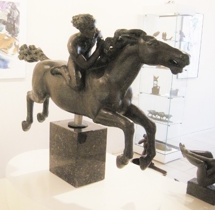 Absalom, paard met ruiter - grote versie